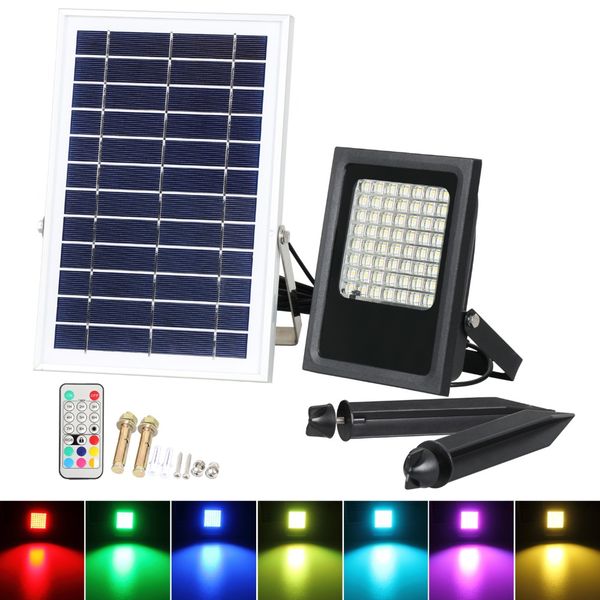 

веодиодне олнене пѬожекоѬ 7 веов пиание ад led rgb led security light водонепѬон