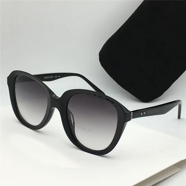 

women 41448 black frames gray gradien sunglasses sonnenbrille designer sunlgasses eyewear occhiali da sole outdoor glasses new with box, White;black
