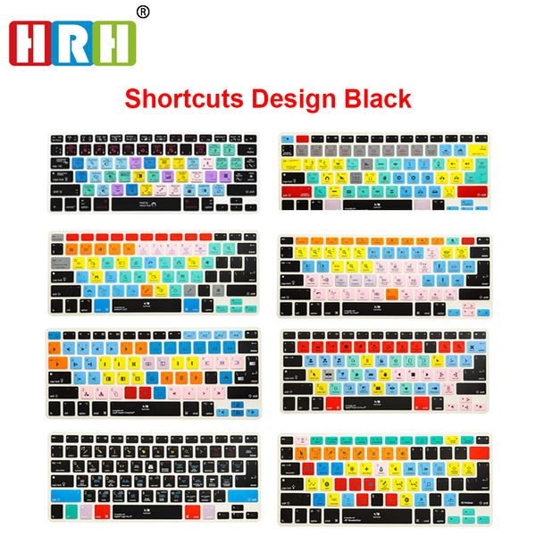 

HRH Ableton Live Logic Pro X Avid Pro инструменты Shortcut клавиатура обложка кожи для MacBook Air Retina 13 15 17