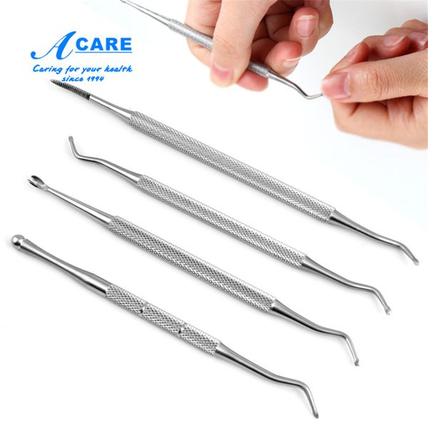 

nail clippers double side cleaning hook for ingrown toe nails corrector professional clipper nails care pedicure manicure tools
