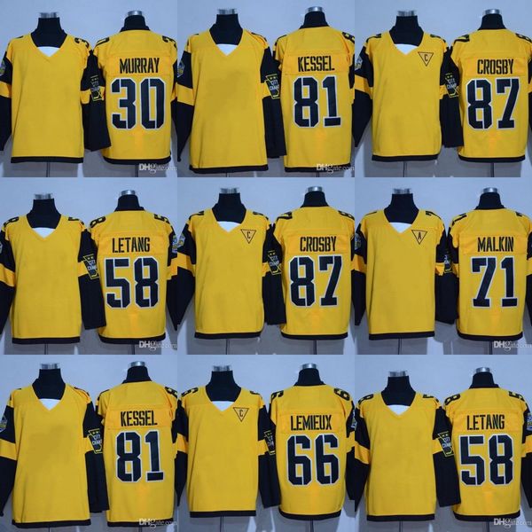 

2017 Stadium Series Hockey Jerseys 87 Sidney Crosby Matt Murray Kris Letang Phil Kessel Evgeni Malkin Patric Hornqvist