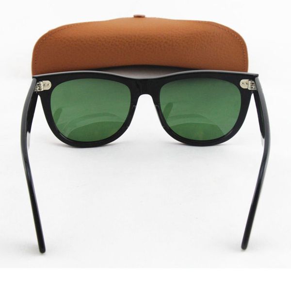 

New arrival black metal hinge plank frame 50 54mm brand de igner fa hion men women ungla e port un gla e with box