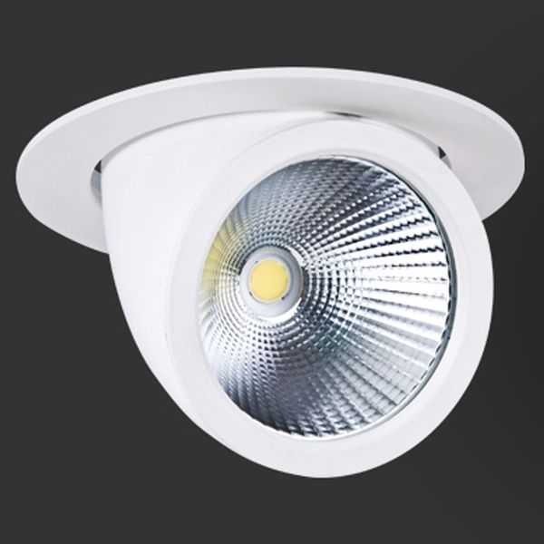 Acheter Spot Encastrable Led 35w 45w Plafond Downlight Dimmable Reglable Rotatif Lumiere Led Tronc Gimbal Ac85 265v Orient De 652 91 Du Jigsaw