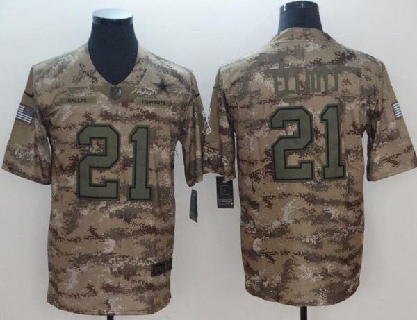 elliott camo jersey