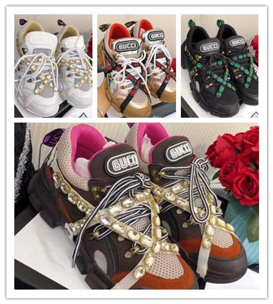 

Flashtrek со съемными кристаллами женщин люксовый бренд дизайнер кроссовки альпинизм обувь мужская открытый пешие прогулки сапоги