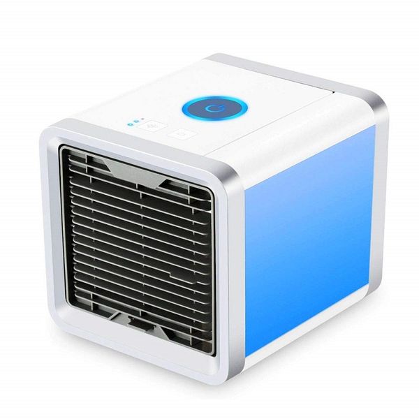 

Arctic Air Personal Space Portable Cooler Quick Easy Way to Cool Any Space Humidifier and Purifier Air Conditioner with 3 Speeds 7 Colors