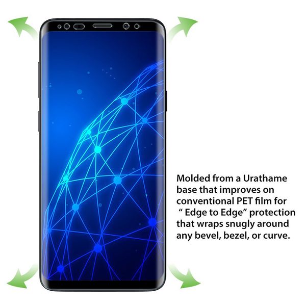 

Cover Curved Screen Protector For Iphone X S8 Note 8 S7edge S6edge Samsung Galaxy Seris Full Coverage Clear Soft TPU Protector Film 2018