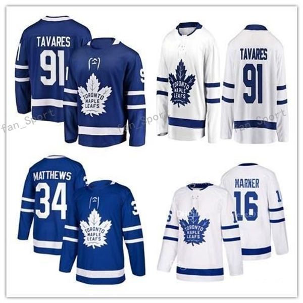 

2018 New season Toronto Maple Leafs 91 Tavares 16 Marner 34 Matthews Jersey Hockey High quality Cheap Jerseys