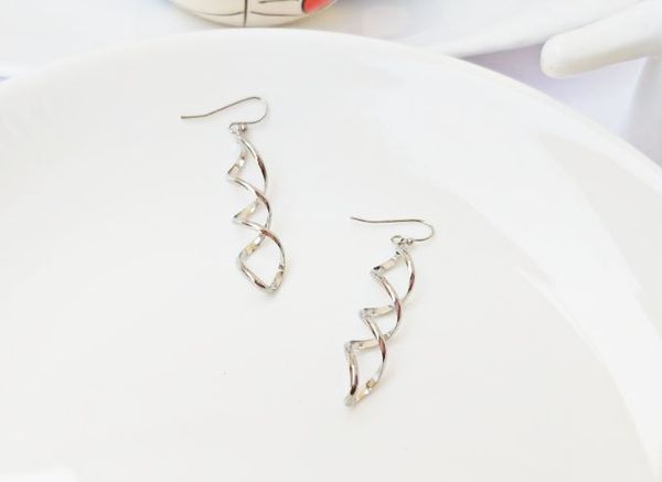 

fashion jewelry vintage dangle earrings lady's women's earrings, Silver