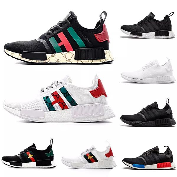 

R1 runner running hoe for men women primeknit trainer port neaker triple white black pink de igner luxury outdoor hoe 36 45