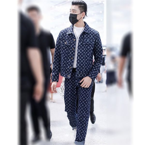 

Бренд Дизайнер Куртки Брюки Джинсовые Роскошные Мужские Куртки Высокое Качество