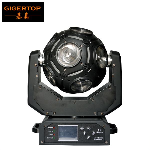 

Free hipping gigertp l1025 12x20w led moving head beam light univer al ball beam light rgbw 4in1 cree with hook 21 channel