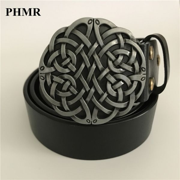 

retail new round silver metal buckle italy high genuine leather belt for men fashion mens belts jeans accessories, Black;brown