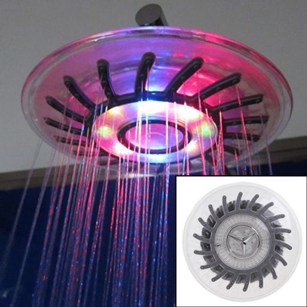 

timeromantic 4 mixed-color led shower head bathroom sprinkler