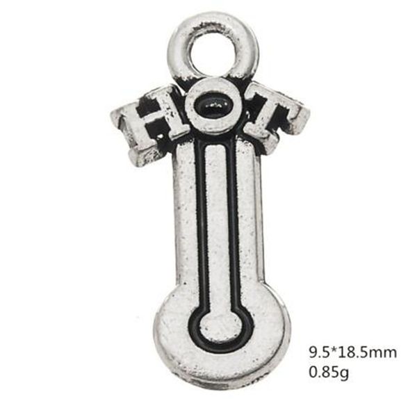 

2021 nurse thermometer or stethoscope charm for bracelet zinc alloy metal antique silver plated pendant jewelry, Bronze;silver