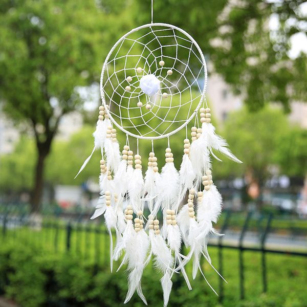 Diy Handmade Dreamcatcher Handmade Wind Chimes Hanging Pendant Dream Catcher Home Wall Art Hangings Decorations Interior House Designs Interior Room