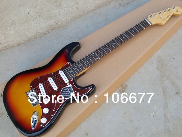 Kostenloser Versand Heißer Verkauf Künstler Serie John Mayer Signature ST Sunburst Custom usa E-gitarre Palisander Griffbrett