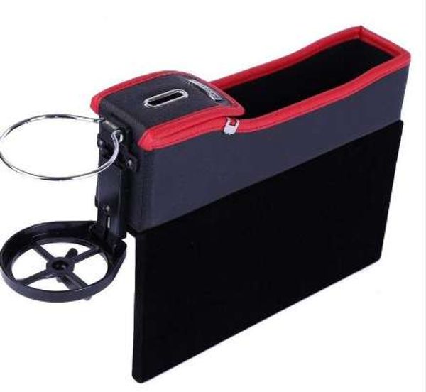 

car seat gap storage box retractable mode bracket for beverage racks mobile phones cigarettes business cards keys car cup holder