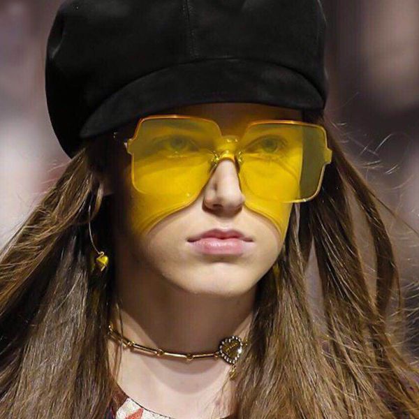 

sikygeum fashion designer square sunglasses women vintage transparent candy color sun glasses female s0227, White;black