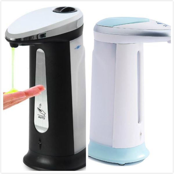 

new 400ml l household automatic hand washing soap liquid dispenser electroplated infrared smart sensor wall mounted convenient