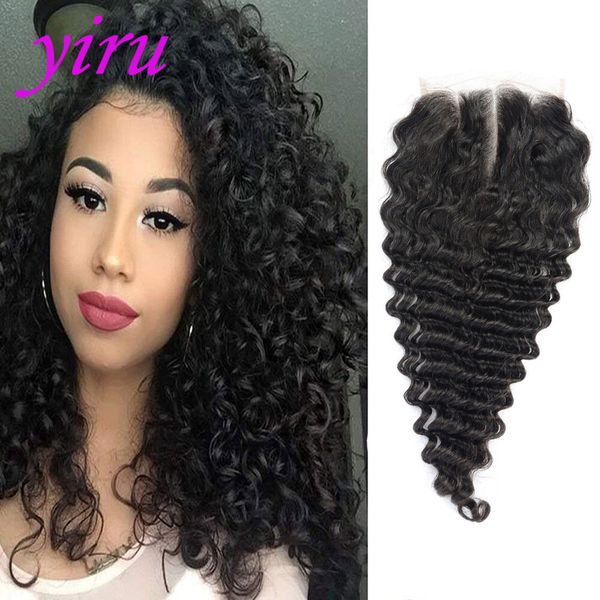 

indian 10a middle three part closures 6x6 lace closure with baby hair natural black six*six, Black;brown