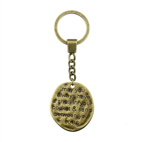 

6 pieces key chain women key rings car keychain for keys statement tag 30x26mm, Slivery;golden