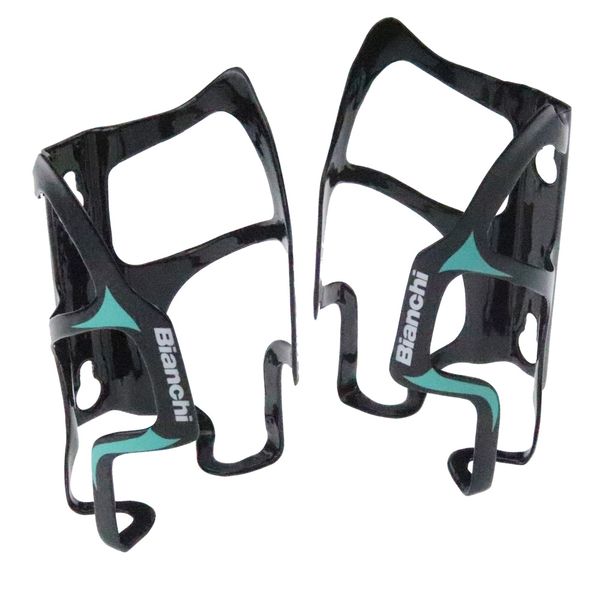 

2 piece 3k fini h full green color carbon fiber bicycle bike water bottle holder carbon water bottle cage