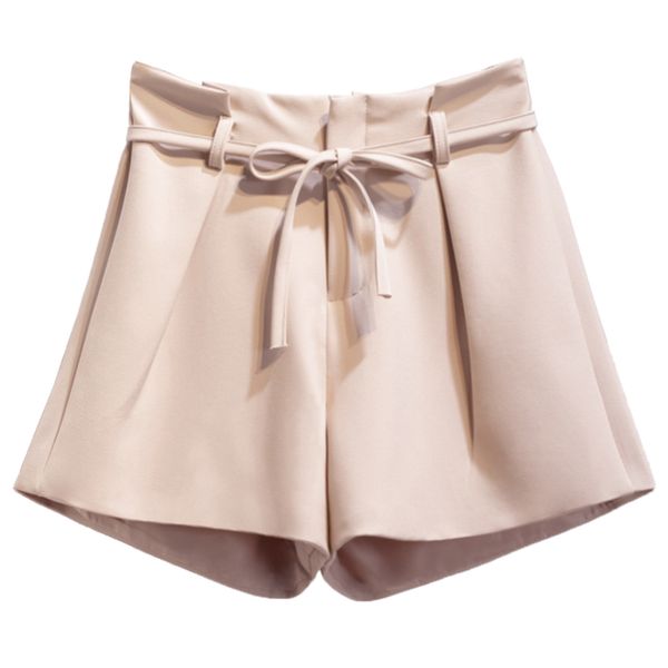 pantaloncini beige donna