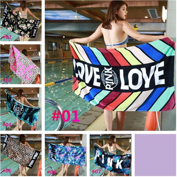 

Women pink letter de ign beach towel for adult port bath towel for the auna ab orbent 100 cotton bath towel wa hcloth blanket c639