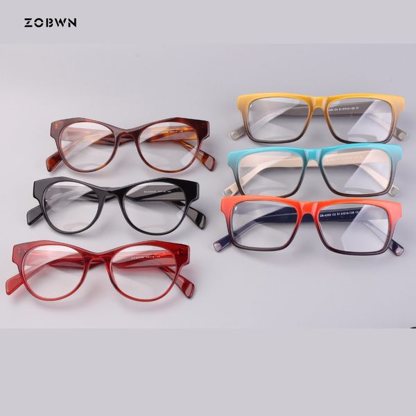 

mix wholesale optical glasses women female filmed eyeglasses lady frame with clear lens fashion round nerd eyewear frames, Silver