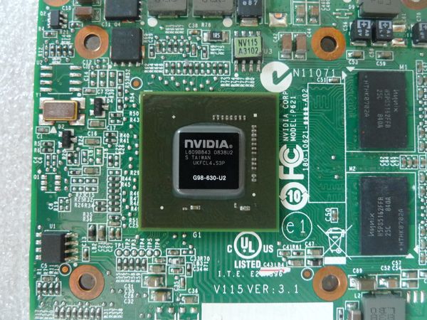 

Оптовые 5520G 6930G 7720G 4630G 7730G Ноутбук nVidia GeForce 9300M GS G98-630-U2 DDR2 256MB Графическая видеокарта