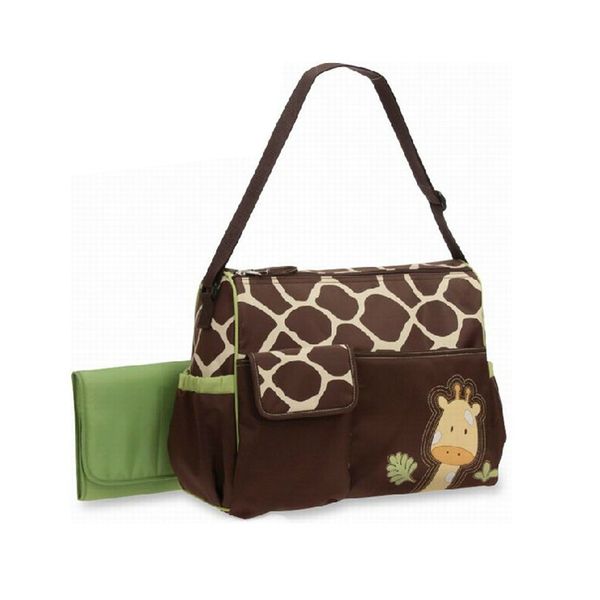 

multifunctional fashion diaper backpack for mom cute giraffes mummy bag for baby baby diaper nappy bags