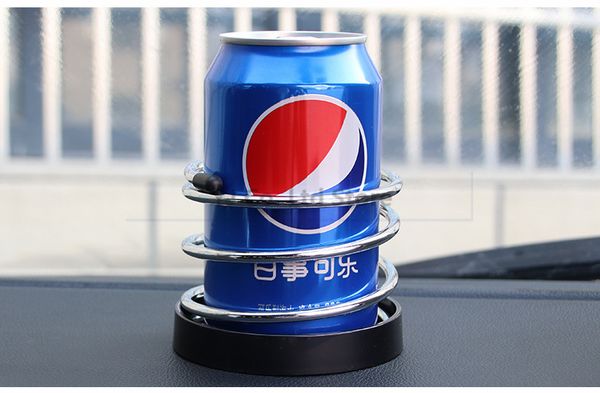 

creative car-styling spring cup holder water drinking car bottle holder porta copo drink holders car accessories cup