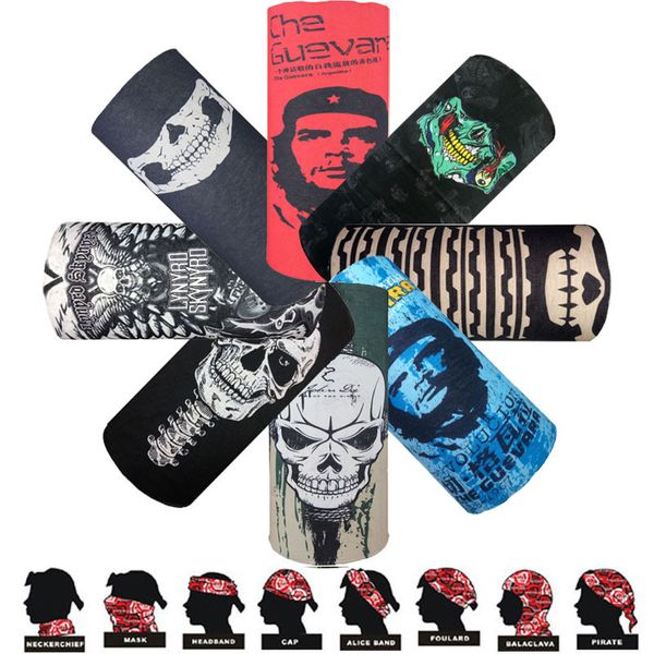 

dhl style300-400 wholesale magic cycling scarf multi bandana muffler scarves mask hijab headband wrap tube cap headwear, Blue;gray