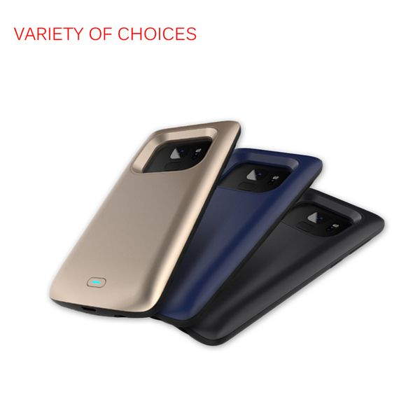 2018 Power Banks Portable Charger Phone Cover Black Blue Gold