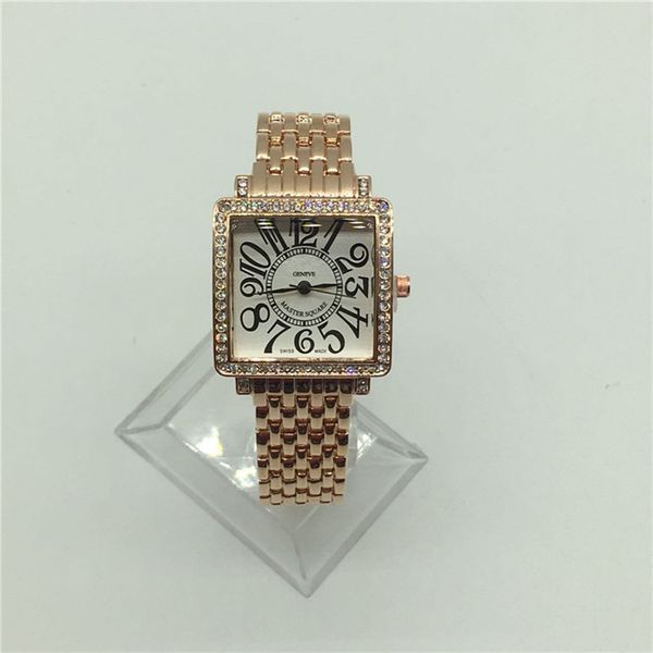 

2018 Классический Дизайнер Женщин Платье Часы Старинные Площади Из Нержавеющей Стали Наручные Часы Арабский Номер Женские Часы Relogio Montre Femme