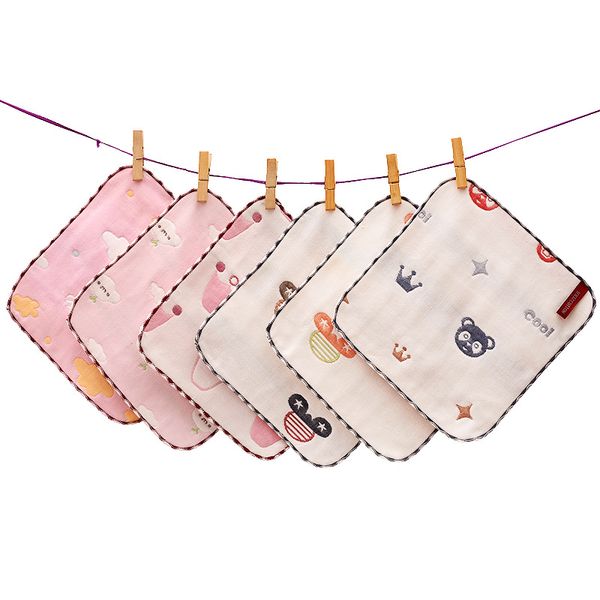 

10pcs 25x25cm baby towel newborn face super soft baby square towel