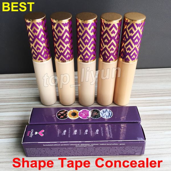 

shape tape contour concealer correcteur 10ml makeup face liquid foundation concealer 5 colors fair medium light sand light light medium