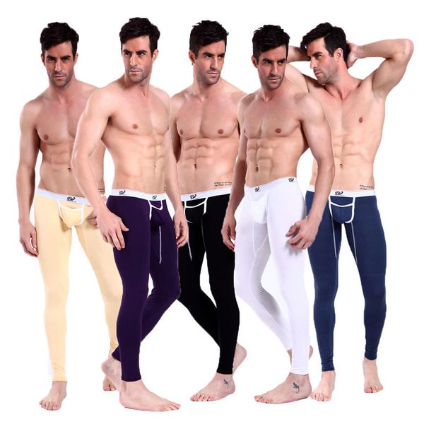 

men's underwear fashion wj male long johns warm pants 2008ck, Black;brown