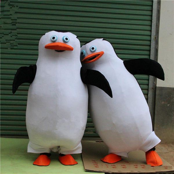 2019 alta calidad pingüino madagascar mascota disfraz personalizado disfraz anime cosply kits mascotte vestido de lujo