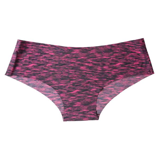 

fantasticzone seamless panties briefs women underwear striped contrast color bikini hipster knickers no-show boxer woman, Black;pink