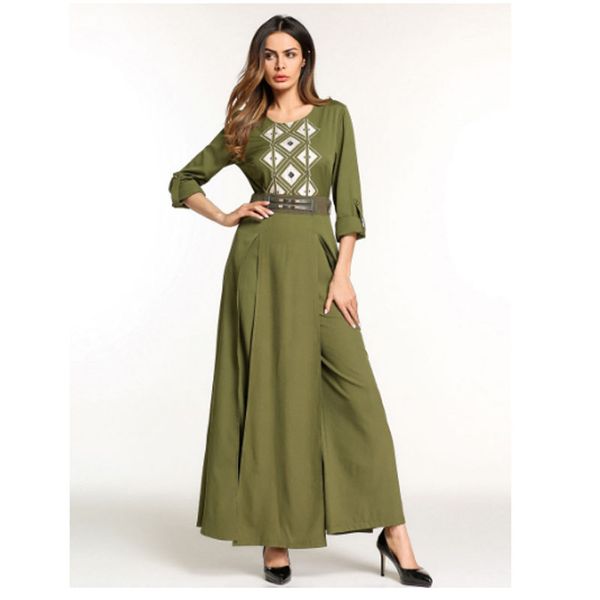 

ramadan mubarak muslim pantskirt pantdress,new model abaya in dubai eid mubarak formal classic arabic dresses muslim costumes, Red