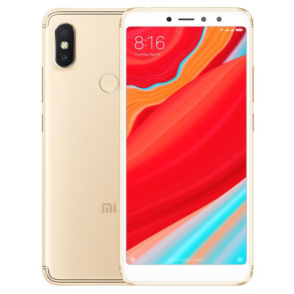 Xiaomi Redmi Original S2 4G LTE Cell 4GB RAM 64GB ROM Snapdragon 625 Octa Core 5,99 дюйма с полным экраном 16 -мегапиксельного идентификатора отпечатков пальцев B 6B