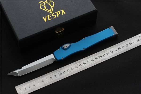 

VESPA knife M390 knife Aluminum+TC4 Handle hunting knives survival gear outdoor camping Tactical knife pocket EDC Tools