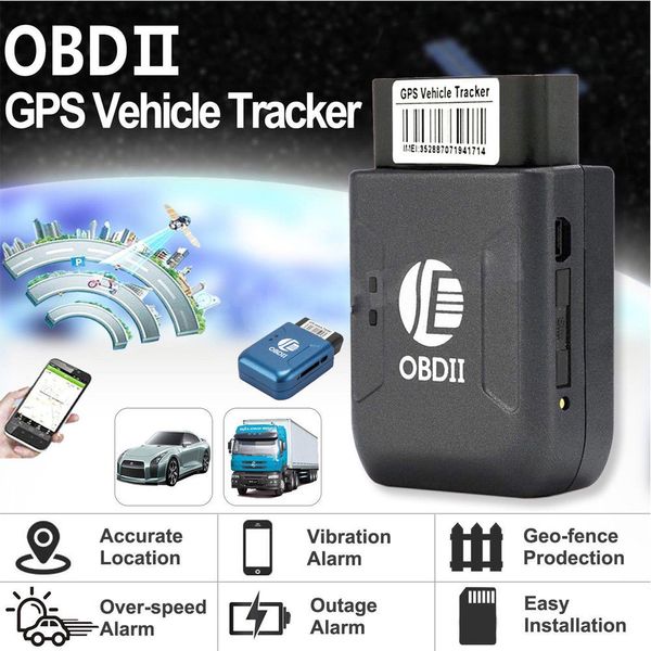 

obd2 gps tracker tk206 obd 2 real time gsm quad band anti-theft vibration alarm gsm gprs mini gprs tracking obd ii car gps