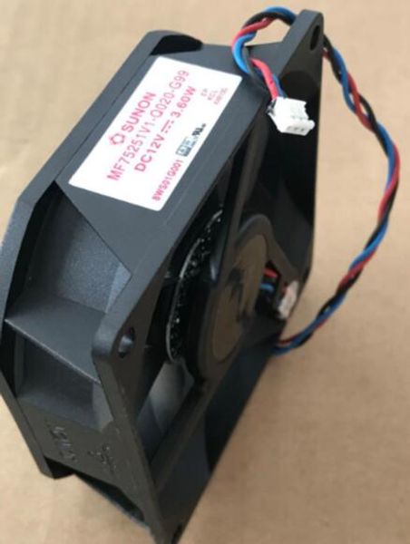 Yeni Orijinal MF75251V1-Q020-G99 7525 12V 3.60W Üç Line Projektör Fan