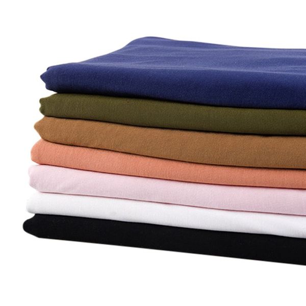 

xintianji 94% viscose 6% lycra fabric for leggings and underwear stretchy fabric not see through 50*175cm/piece a0305, Black;white