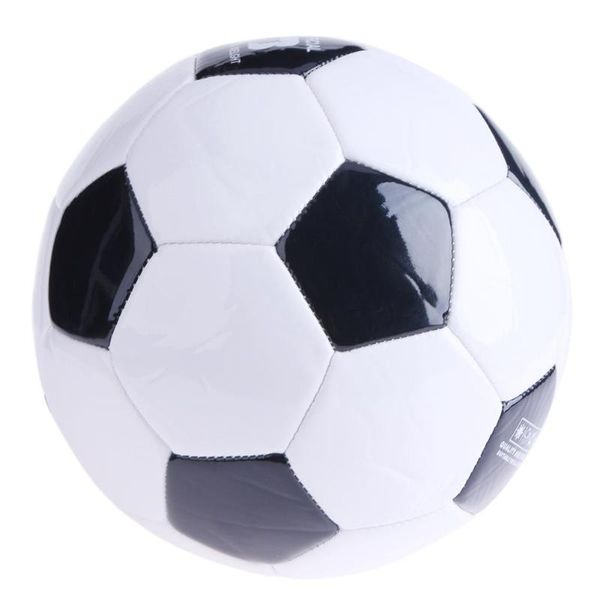 Мягкая Классика № 3 Черный Белый Стандартный Размер Футбольный Мяч Обучение Футболу