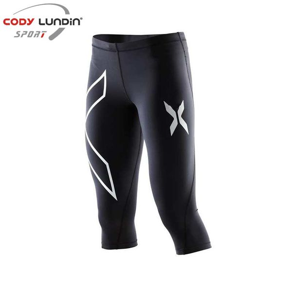 

women sweatpants high elastic joggers compression trousers for women tights fitness short pants, Black;white