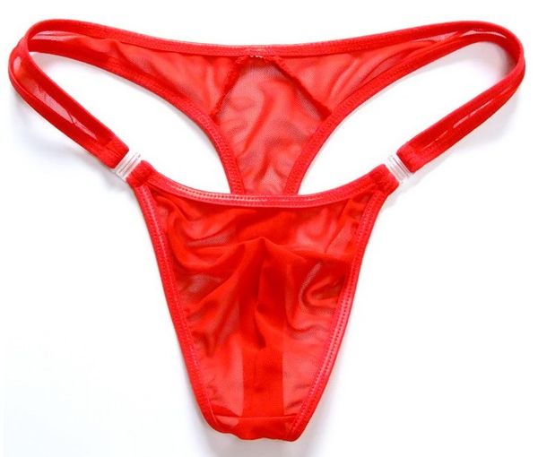 2019 Men S Thong Full Transparent Mesh Sexy T Pants Low Waist